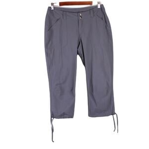 PATAGONIA Cropped Hiking Pants in Gray Size 8